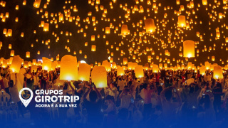 Tail�ndia com Festival das Lanternas