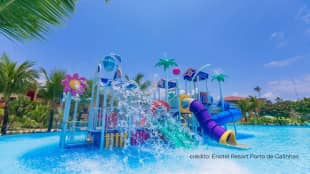 Diversas atividades e um parque aquatico infantil